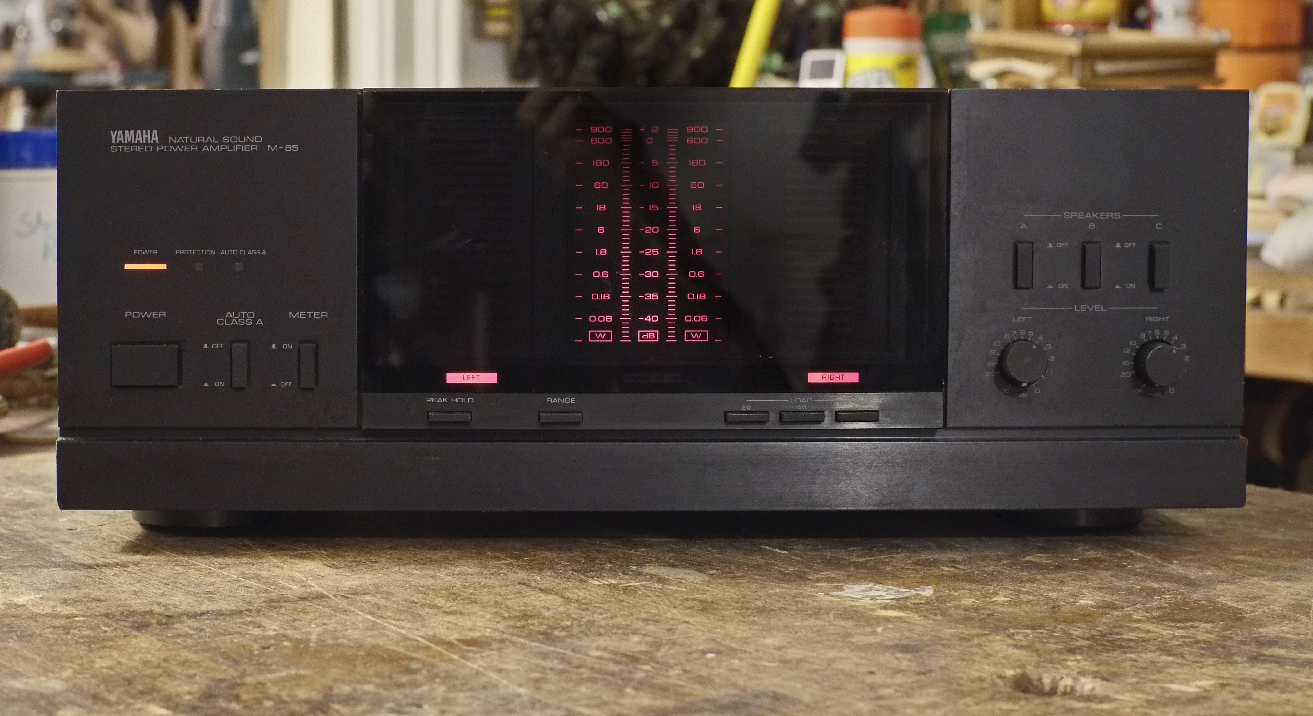 For Sale Yamaha M-85 Stereo Power Amplifier with Preamp