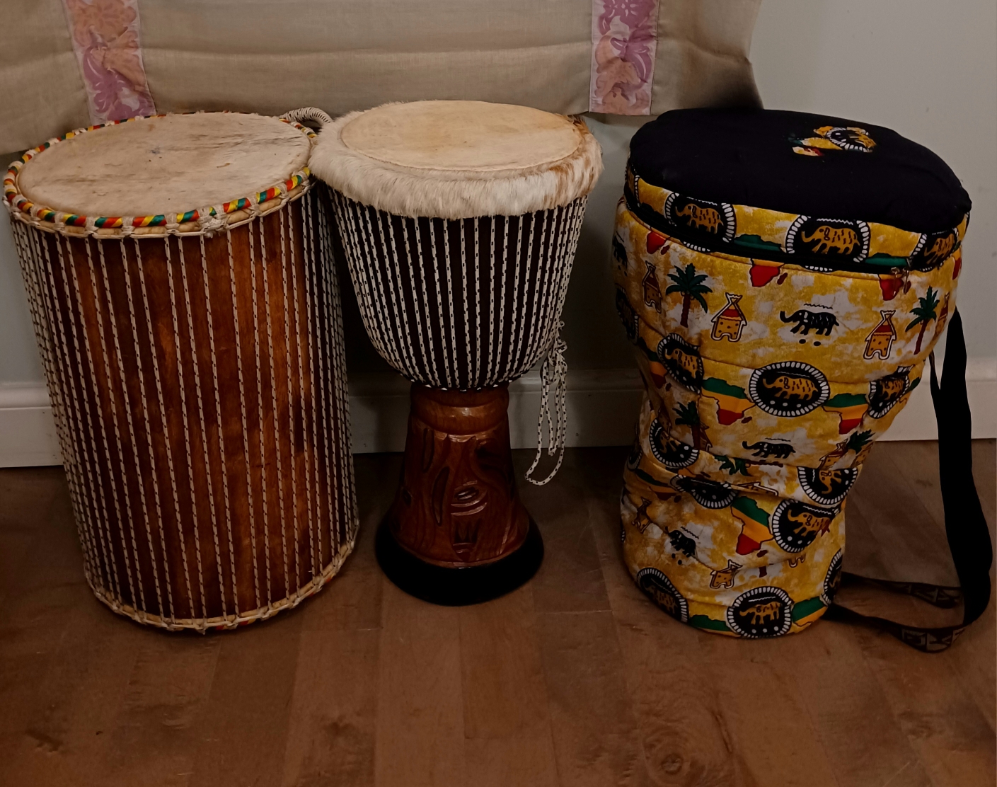 For Sale 3 African Drums