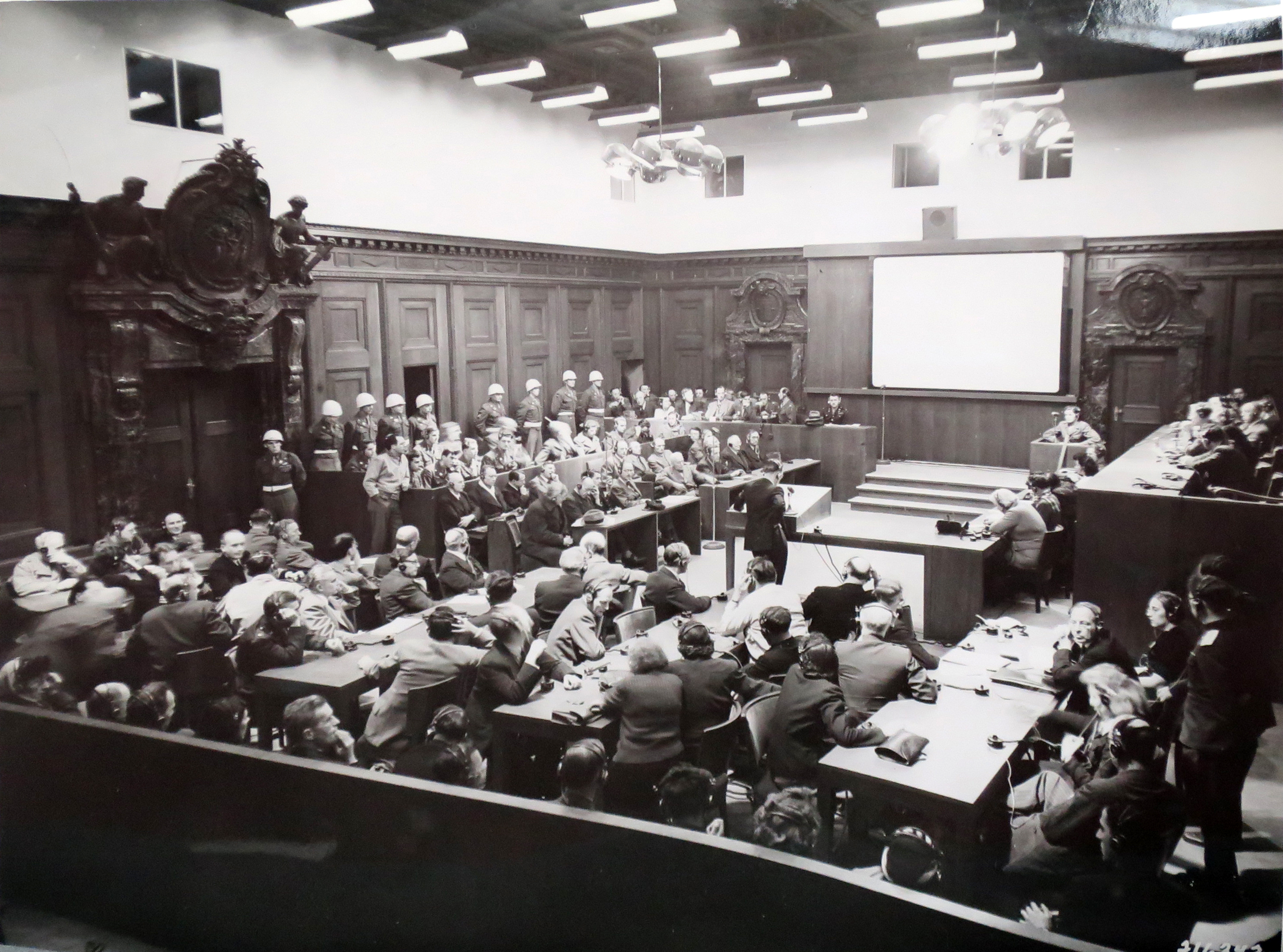 [Building the Case: Design and Media at the International Military Tribunal, c. 1945] 