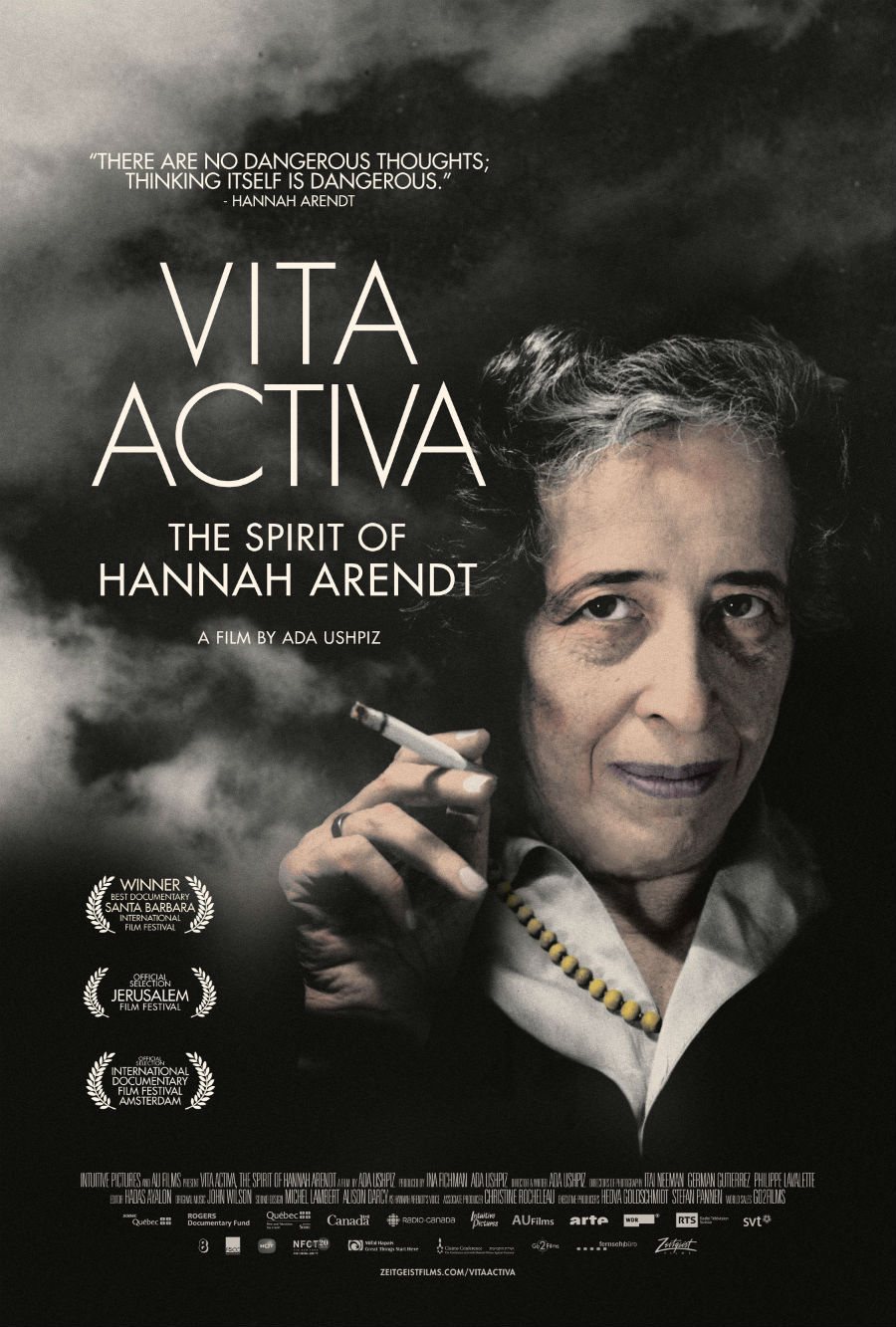 [Cinema Arts Centre Presents:&nbsp;Vita Activa: The Spirit of Hannah Arendt] 