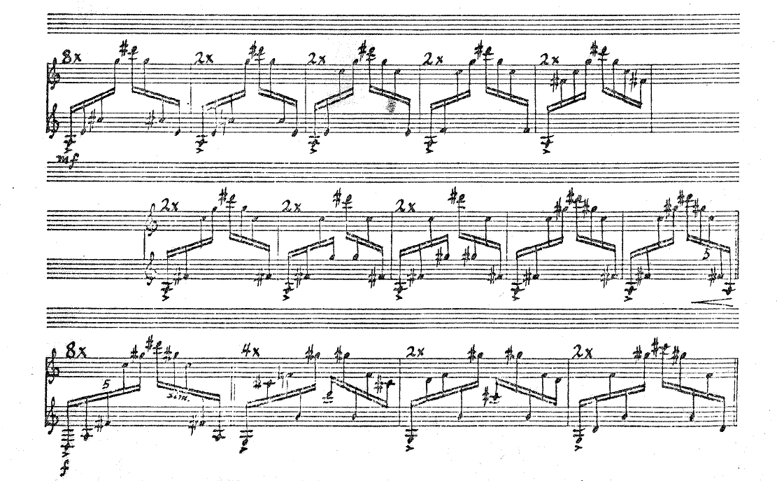 Galaxy Collapse Piano Sheet Music