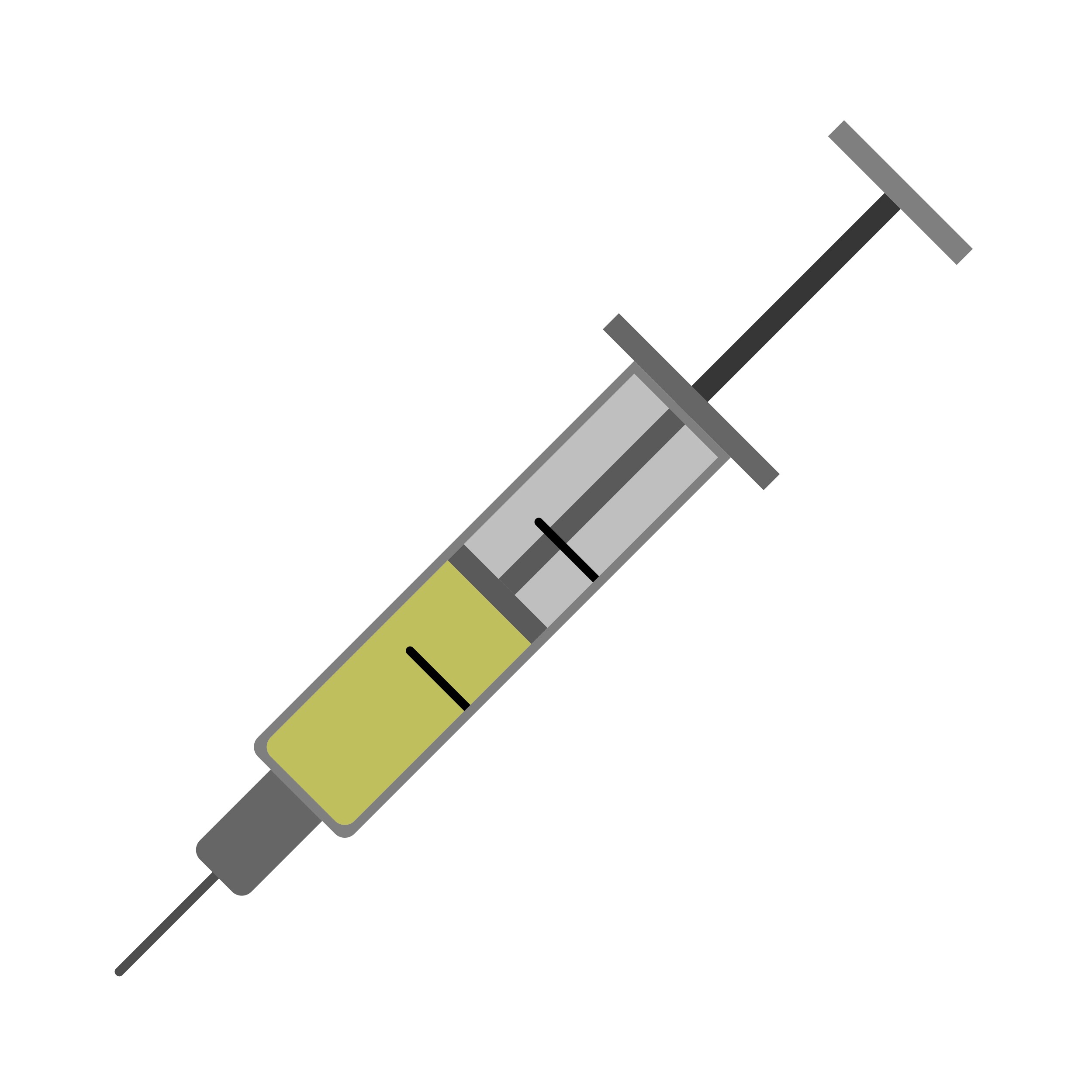 rnase free needle syringe clipart