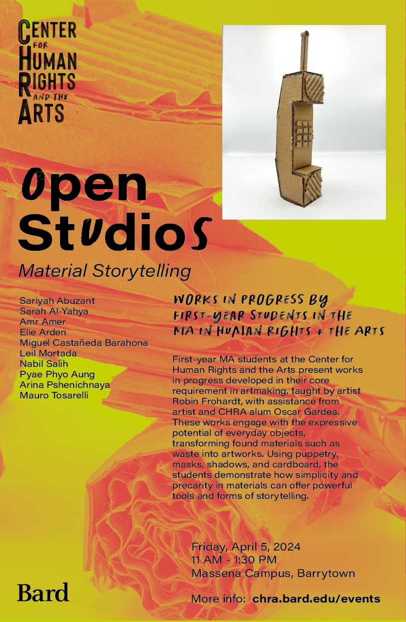 News and Events of the Studio Arts Program