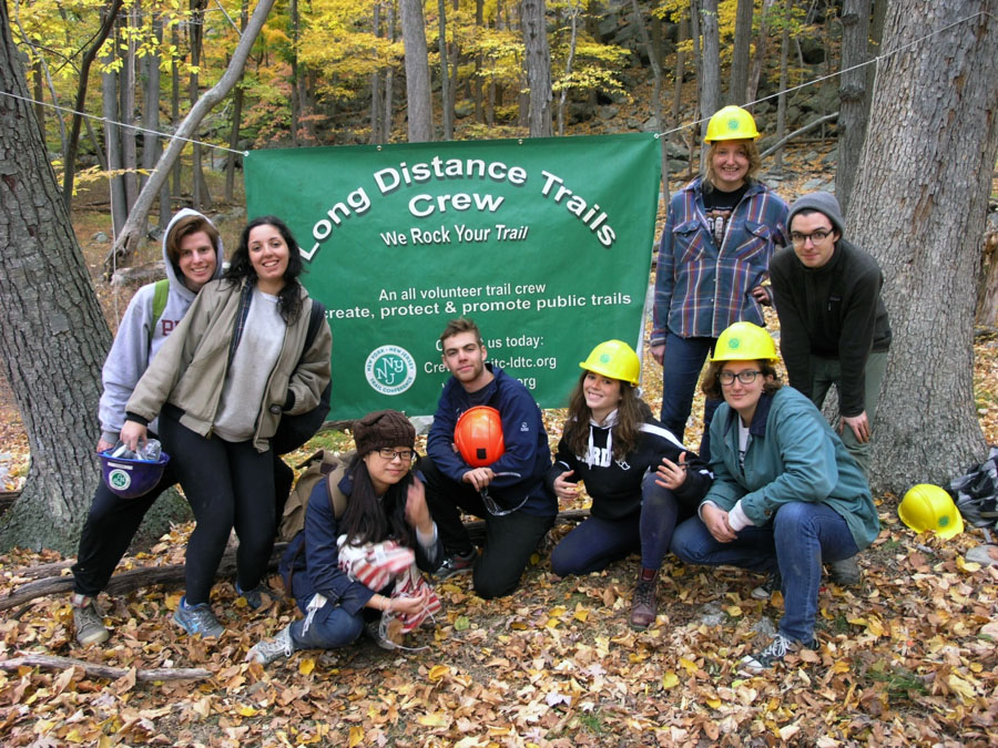 Bard Students Help Restore Appalachian Trail on Bear Mountain