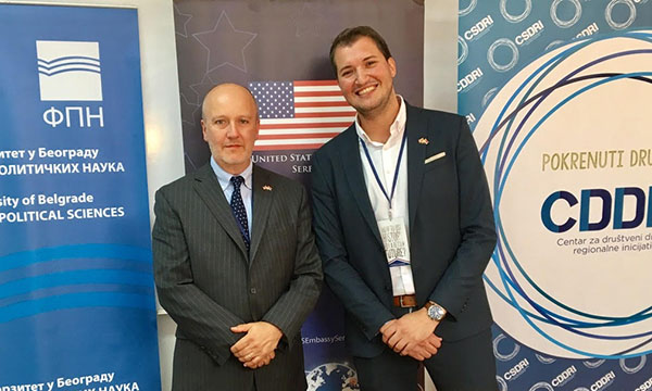 BGIA Director James Ketterer Delivers U.S. Foreign Policy Speech in Belgrade&nbsp;