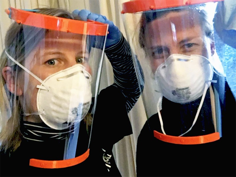 Bard Connects: Faculty and Staff Get Creative to Provide Protective Gear to Regional Health Workers