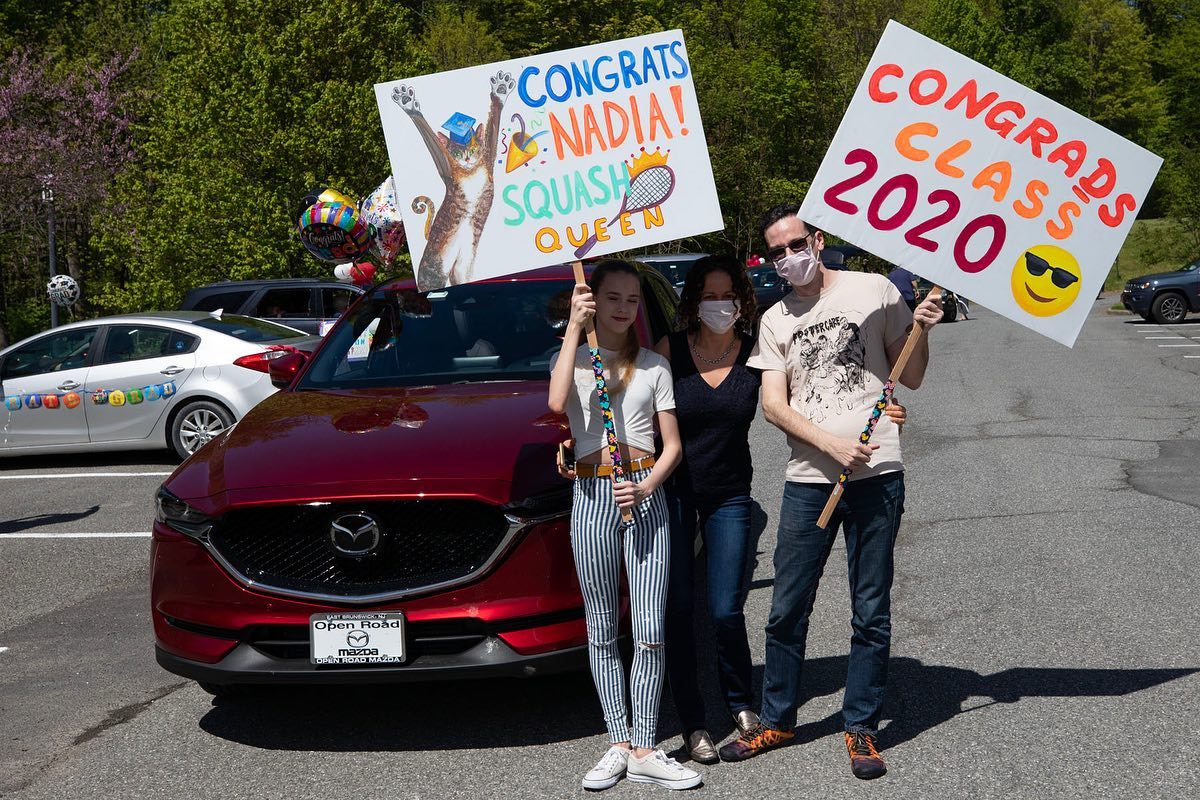 Bard Community Celebrates Seniors with Car Parade through Campus, Surrounding Towns