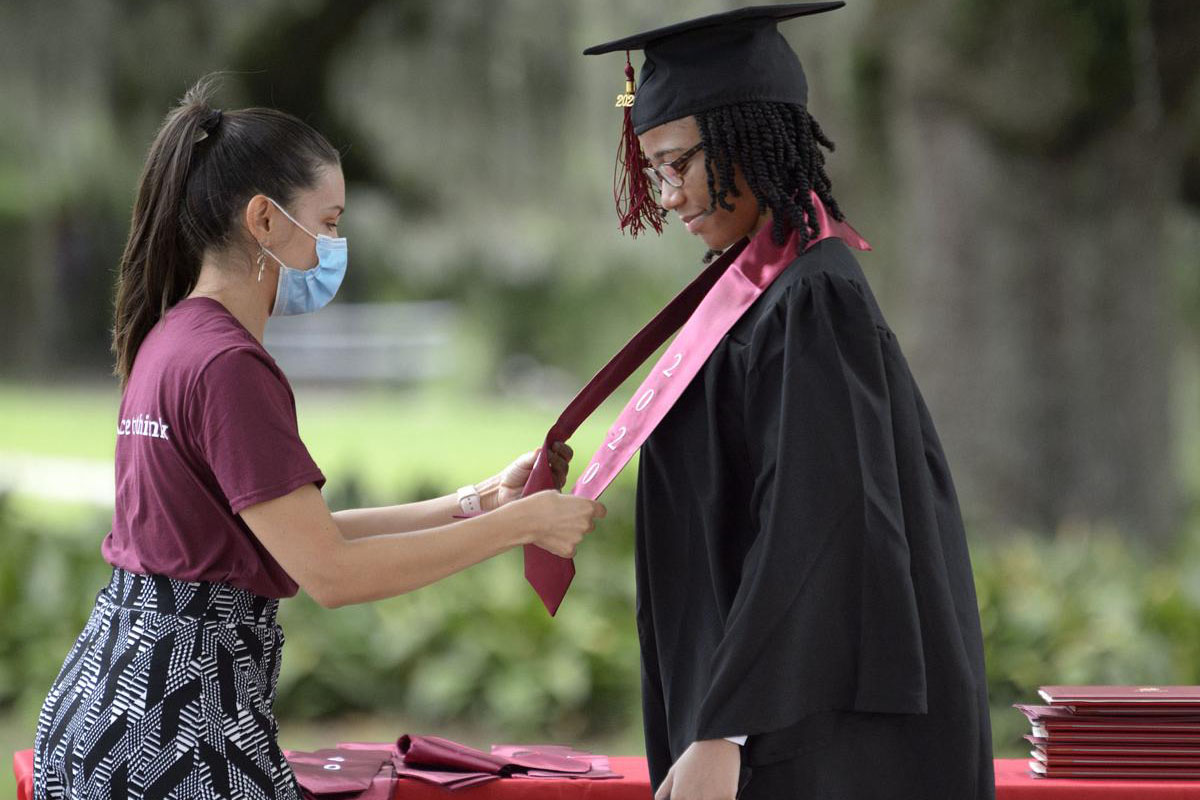 Bard Early College New Orleans Awards First Associate&rsquo;s Degrees in Socially Distanced Graduation Ceremony