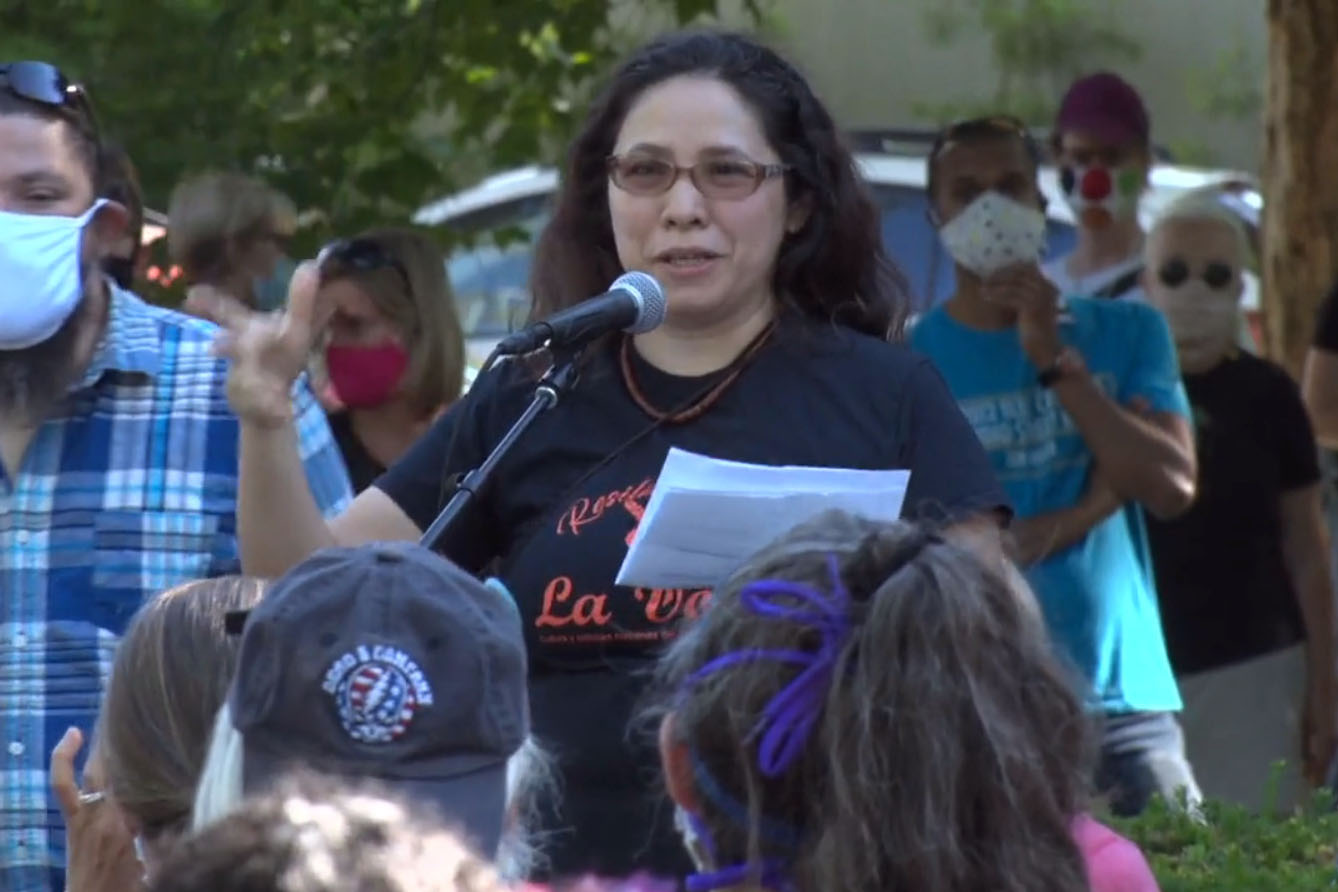 Bard Alumna,&nbsp;<em>La Voz&nbsp;</em>Editor Mariel Fiori&nbsp;&rsquo;05 Speaks at Walk 4 Black Lives Event in Kingston, New York