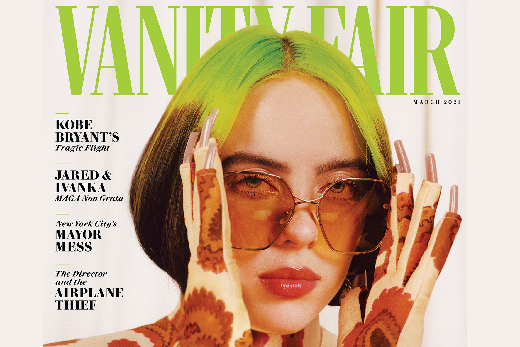 Keziah Weir ’13 Interviews Billie Eilish for Vanity Fair’s March Cover