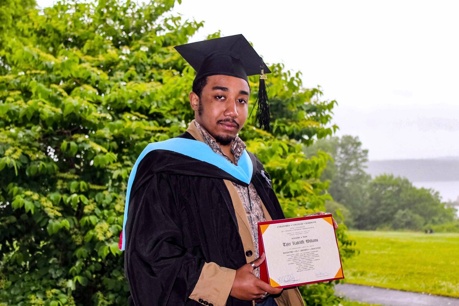 Alumni Spotlight: Tyler Williams Graduates with His Third Bard College Degree