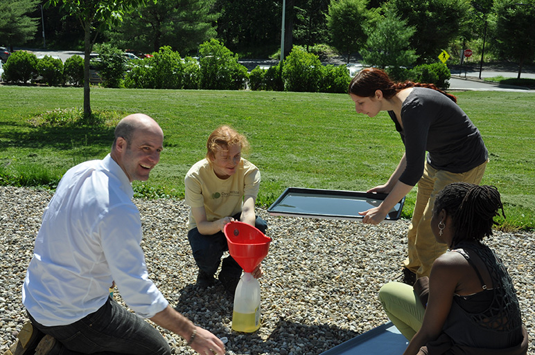 Professor Bruce Robertson and Two Bard Grads Coauthor a New Paper on Potential Impact of Light Pollution for Aquatic Insects