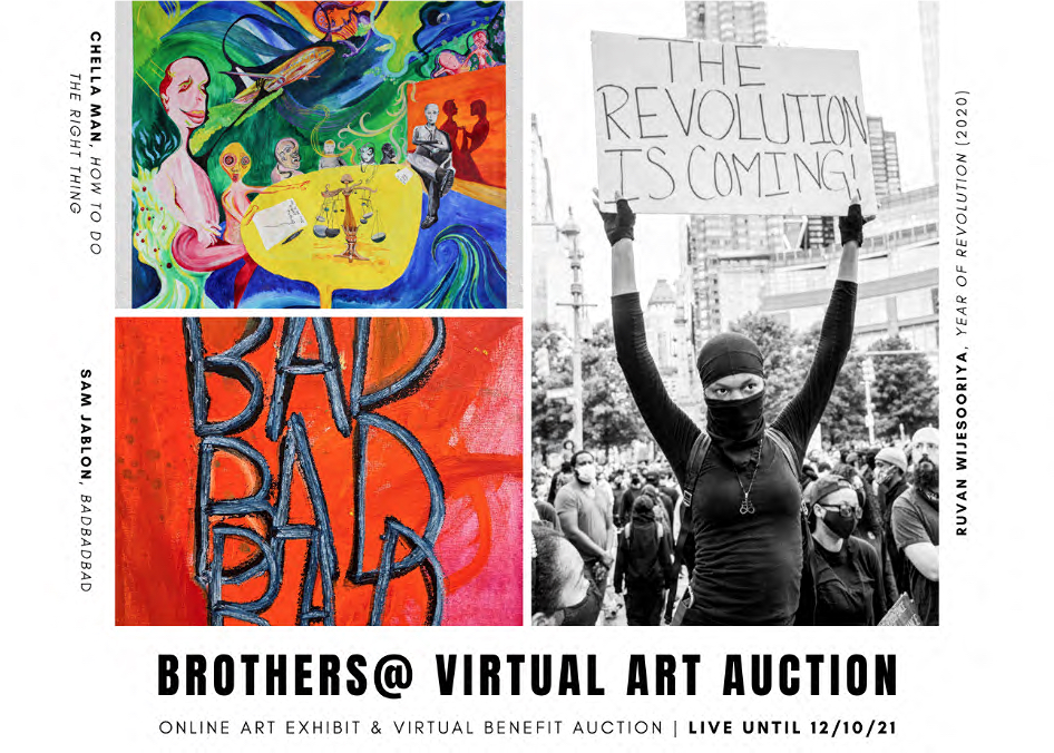 Brothers@Bard Partners with Artsy to Present &ldquo;Higher Power&mdash;Brothers@: Benefit Auction 2021,&rdquo;&nbsp;Online Bidding Open until December 10