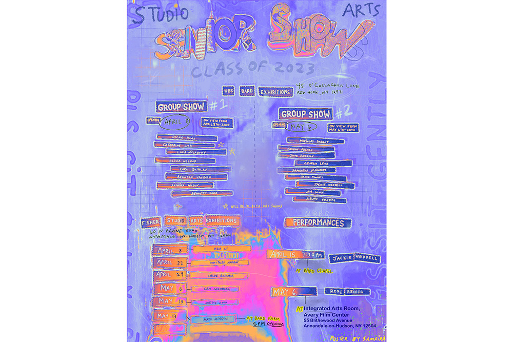Studio Art Senior Shows Open April 8 and May 6