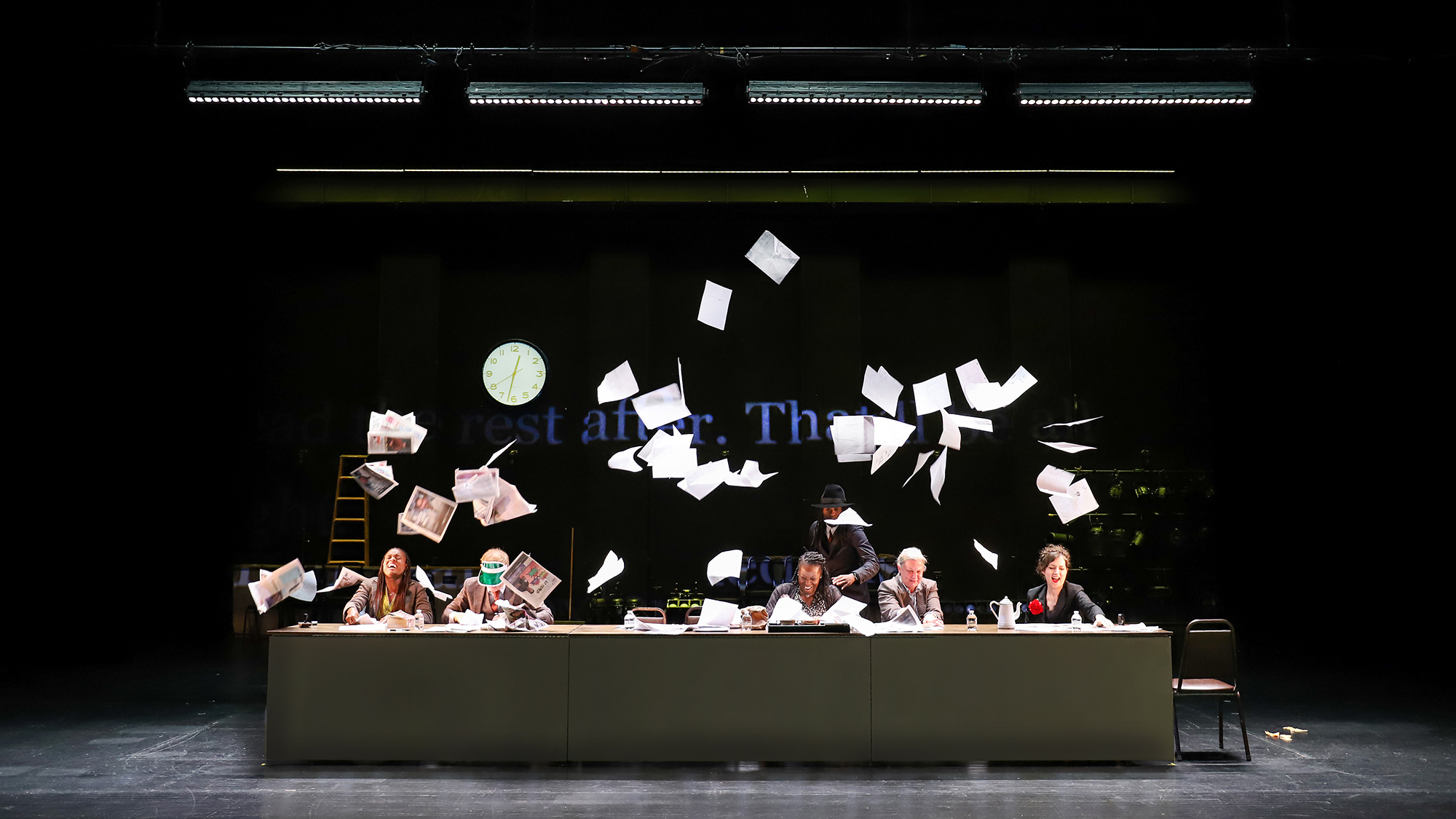 The Fisher Center at Bard Presents the World Premiere of Elevator Repair Service’s <em>Ulysses, </em>Which Brings the Epic James Joyce Novel to Wild Theatrical Life, June 20 – July 14, as Part of SummerScape 2024