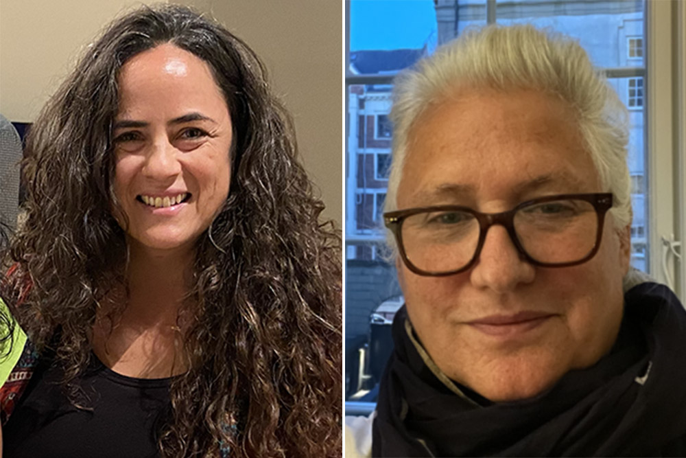Portraits of Bard Experimental Humanities codirectors Krista Caballero and Susan Merriam.