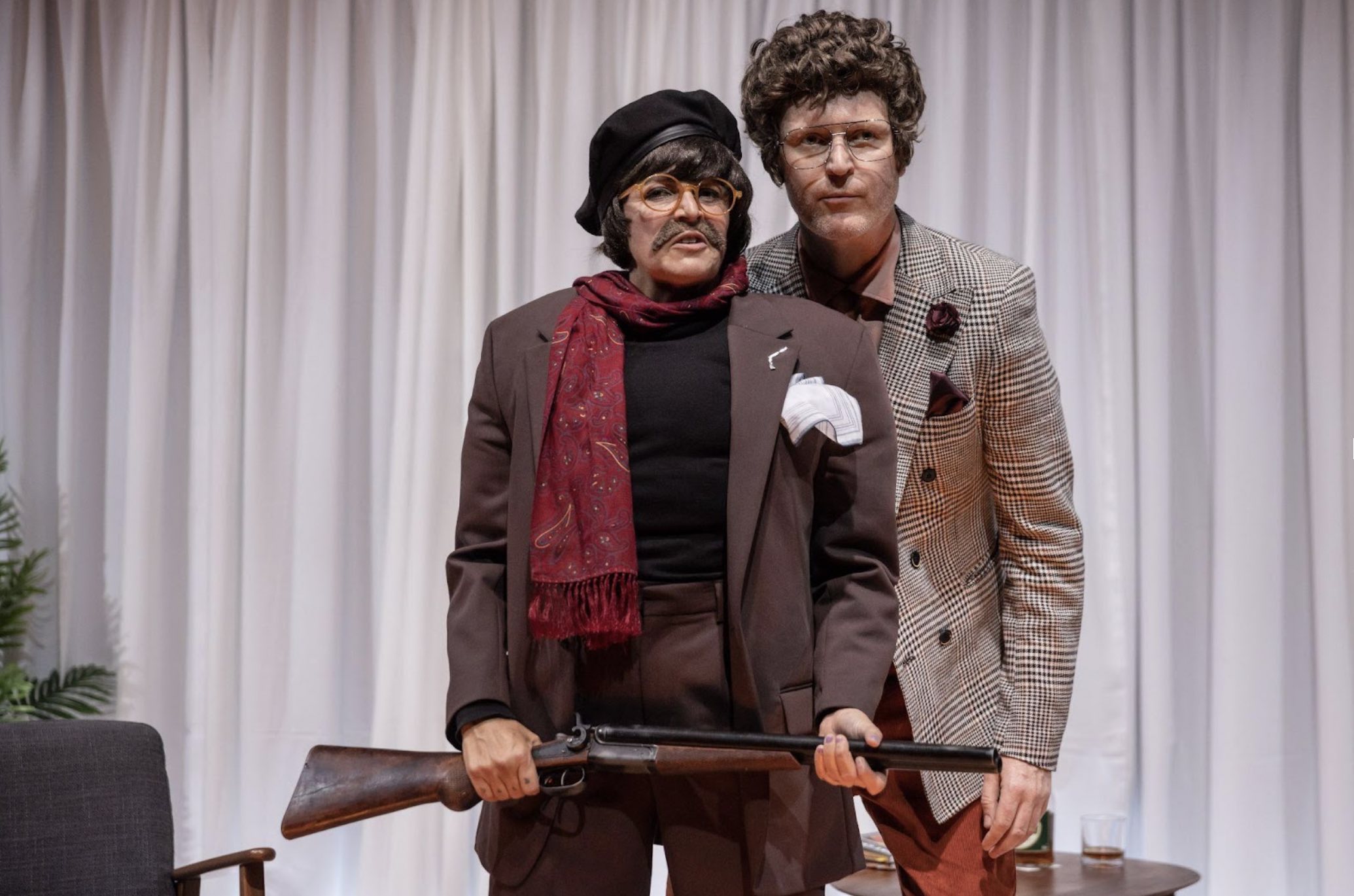 Adrienne Truscott and Feidlim Cannon performing in Masterclass.