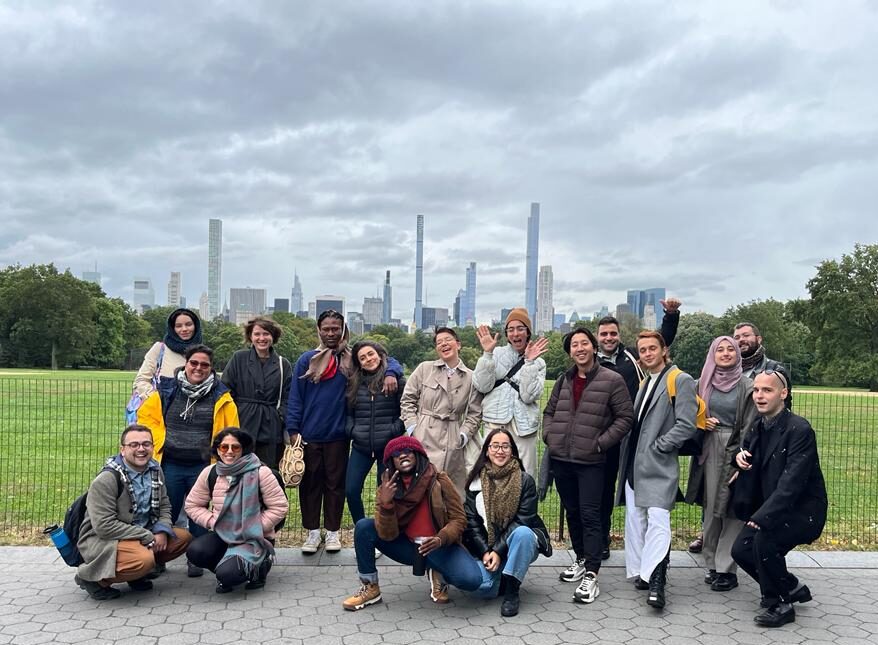 MA students in NYC