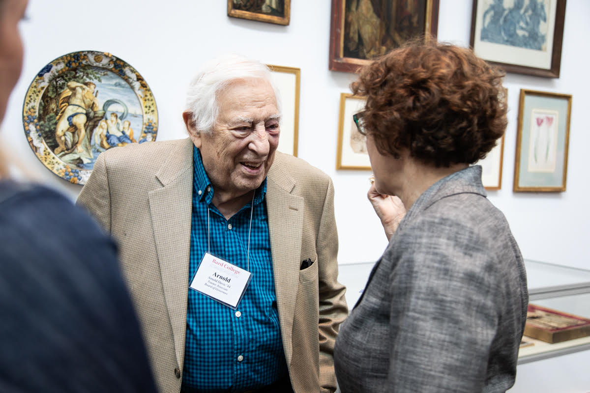 A photograph of Arnold Davis