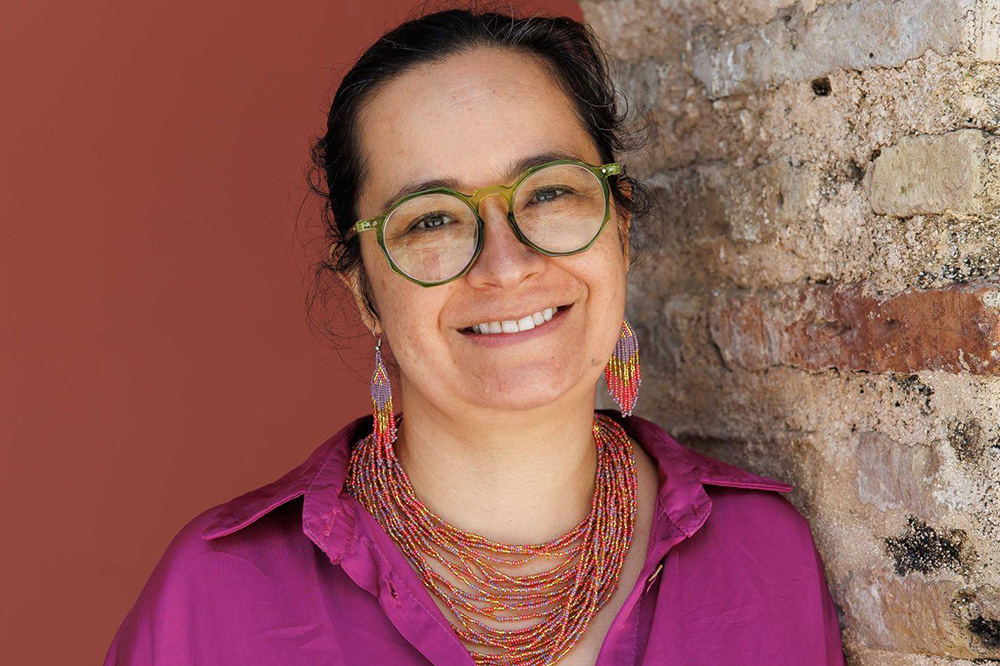 A professional photo portrait of&nbsp;Andrea Bola&ntilde;os Vargas