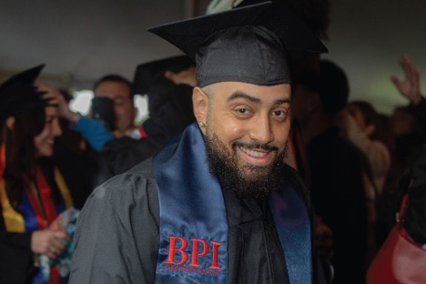 Jamal Armstead &rsquo;26 at Bard's graduation in 2026.