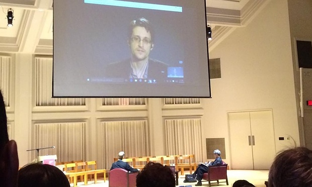 [Edward Snowden: Clinton made 'false claim' about whistleblower protection]