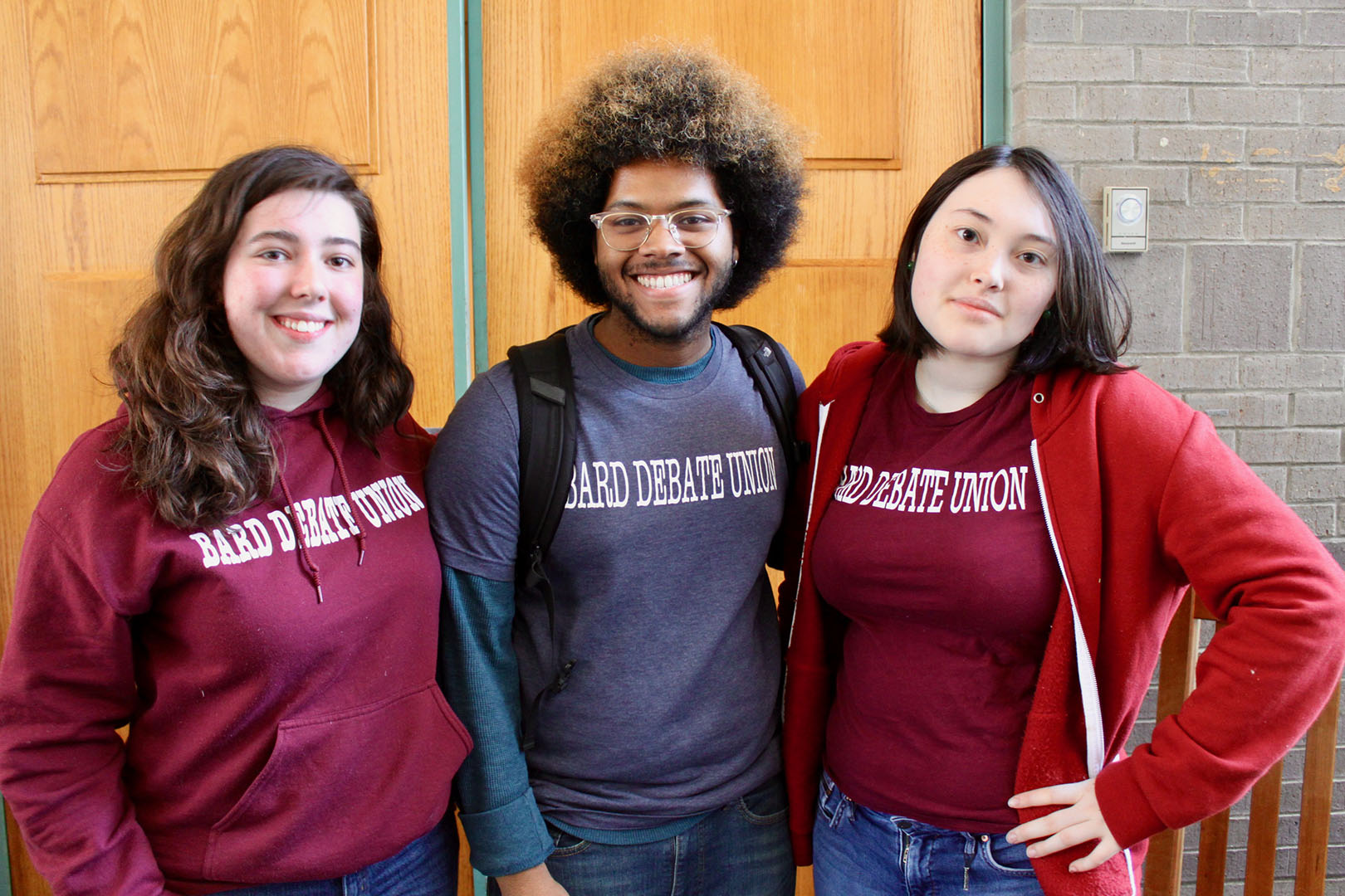 Bard College students at the Eighth Annual Middle and High School Debate Tournament