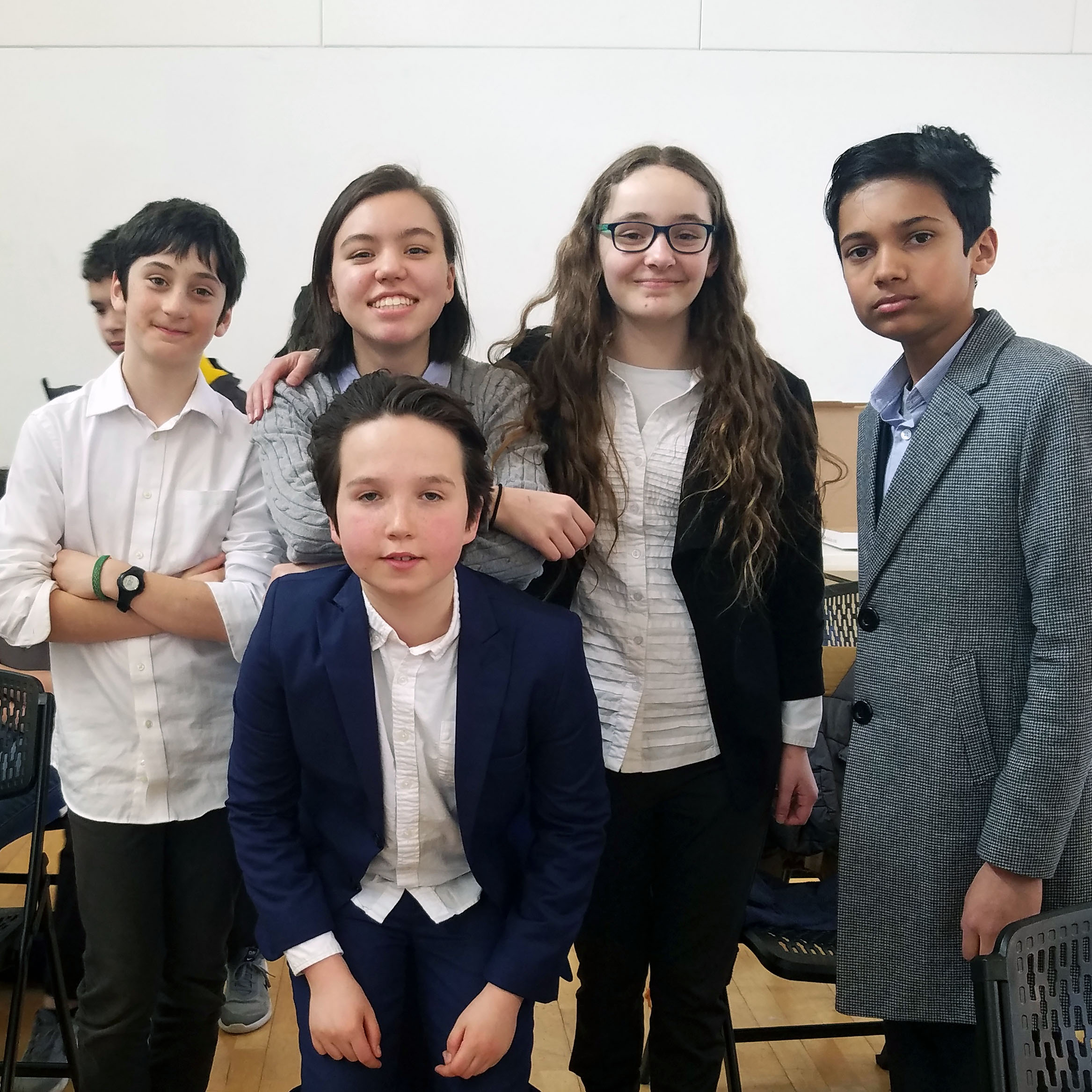 Participants at the Ninth Annual Middle and High School Debate Tournament at Bard College. Photo by Sonita Alizada &#39;23