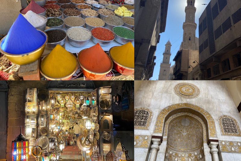A collage of snapshots taken by the author in Cairo. A collage of snapshots taken by the author in Cairo.