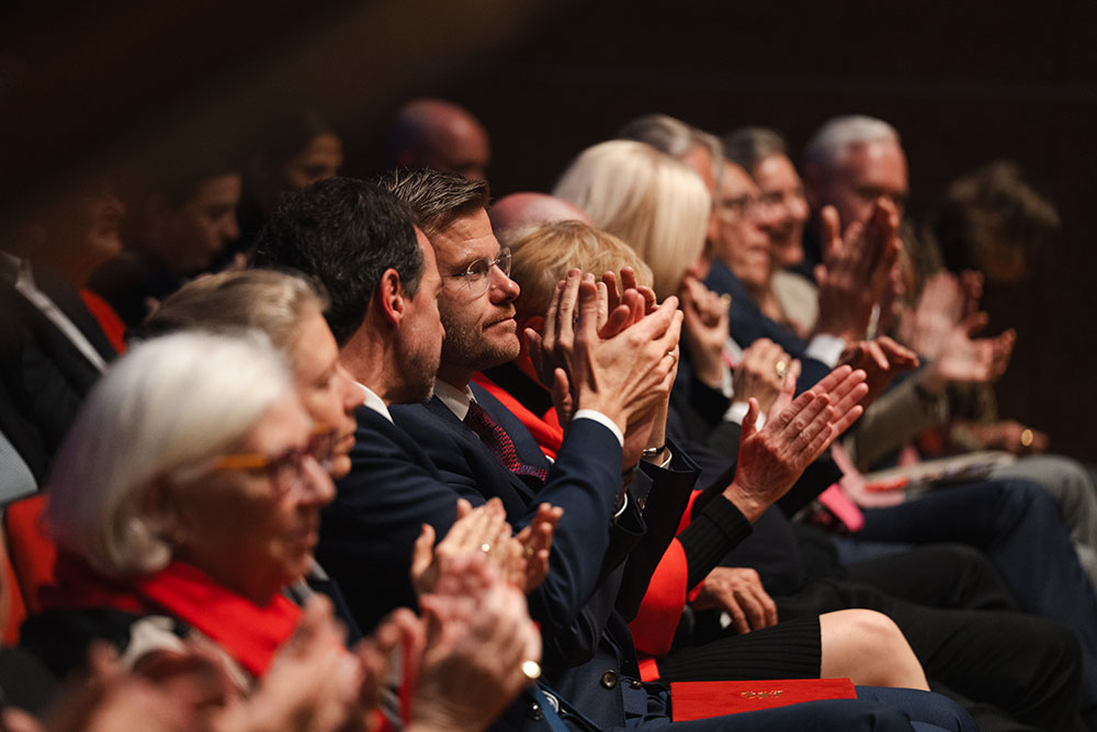 Intendant of the Nuremberg Symphony Orchestra and concert host Lucius Hemmer. Photo by Anton Doppelbauer