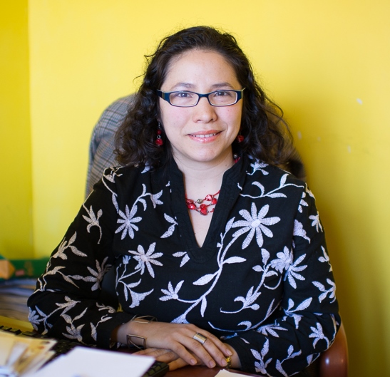  Mariel Fiori, directora de la revista La Voz. Foto de Richard Renaldi