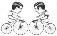 Ciclista en el espejo: ¡encuentra las 10 diferencias!