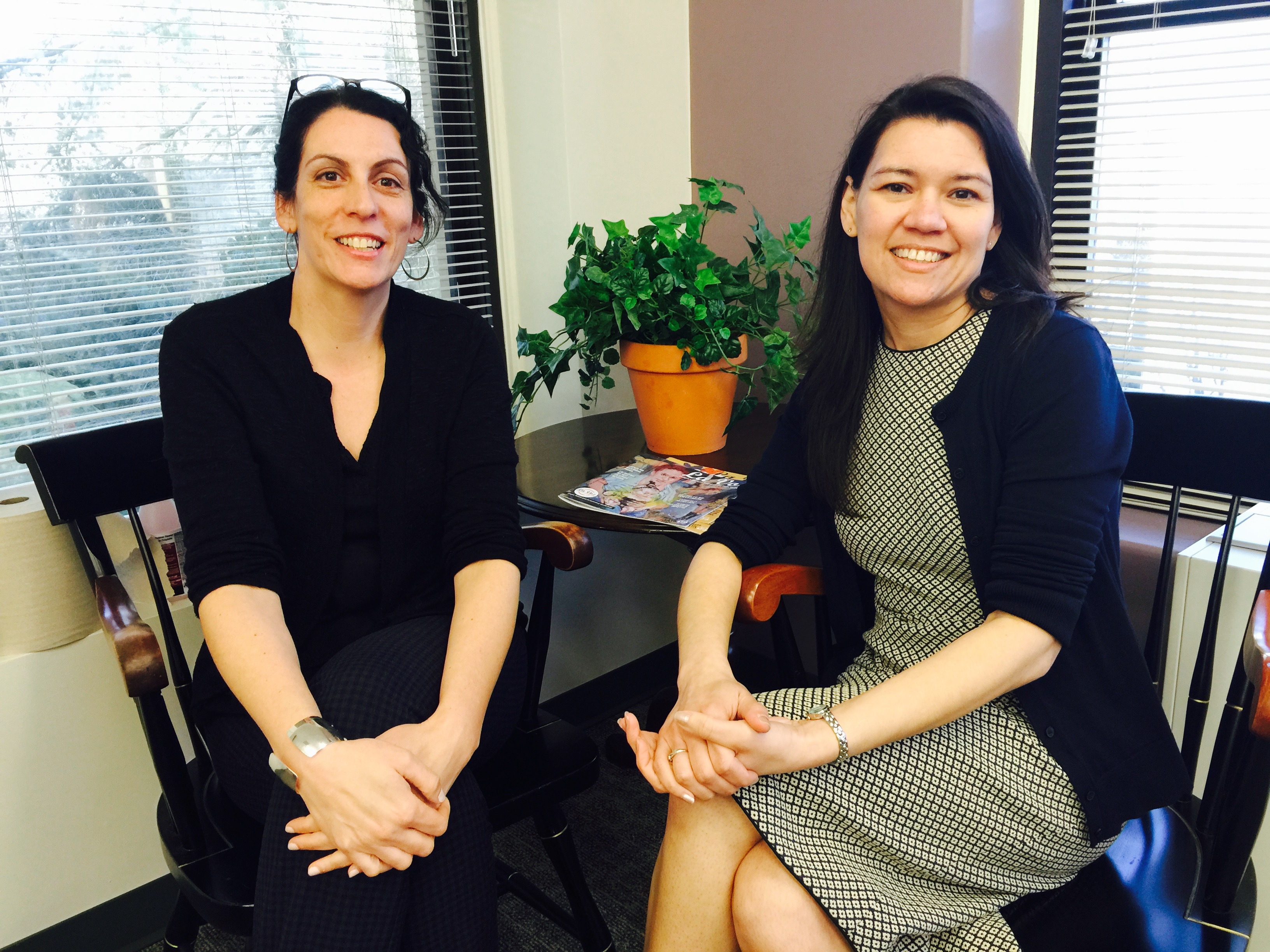 Kimberly Bacon and Jessica Zangerle, photo by Antonio Flores-Lobos