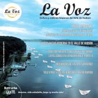 Imagen de la portada de La Voz de noviembre 2014, por la artista Elisa Pritzker