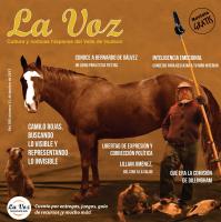 Imagen de la portada de La Voz de diciembre 2017 a cargo del artista venezolano Camilo Rojas
