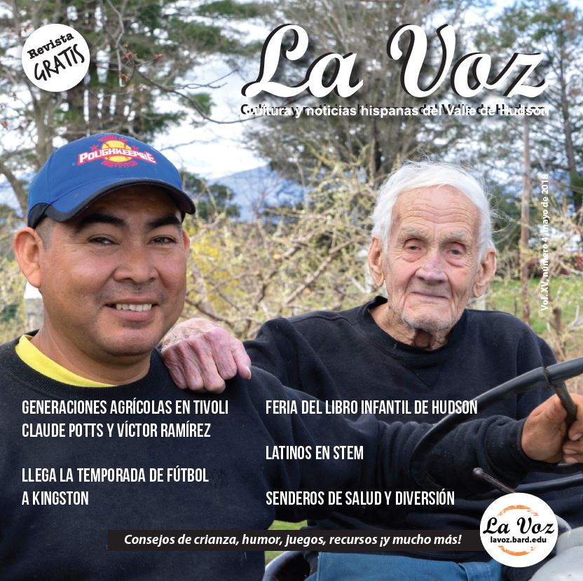 Imagen de la portada de La Voz Mayo 2018
Foto de Joseph Squillante