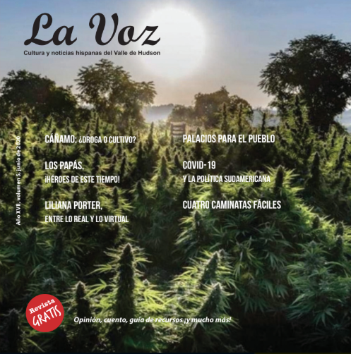 Imagen de portada de la La Voz de junio 2020, fotografia de&nbsp;HempireStateGrowers