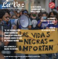 Imagen de la portada de La Voz de octubre, fotograf&iacute;a por Mikey Cordero