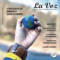 Imagen de portada de la revista La Voz de diciembre, foto por Karen Ruiz Le&oacute;n