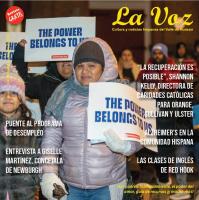 Imagen de la portada de La Voz de febrero 2023, foto de Ariana Strieb
