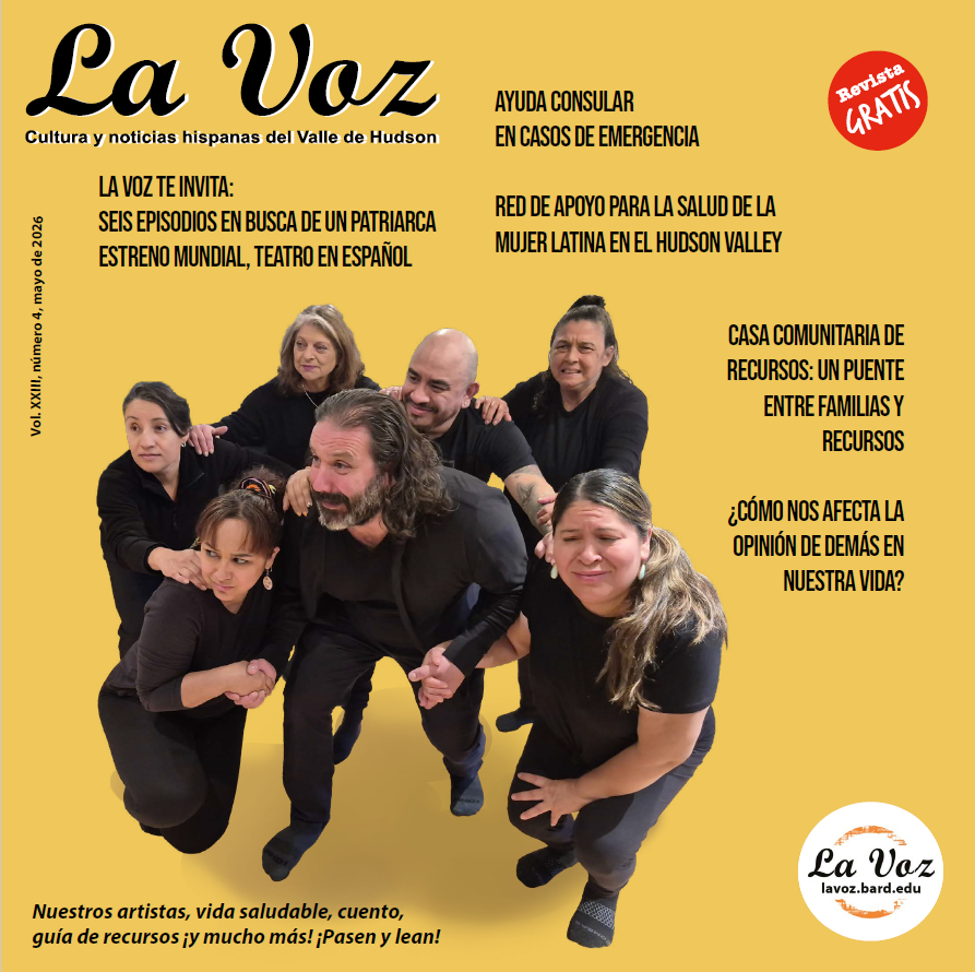 Imagen de portada de la revista La Voz, Abril 2026