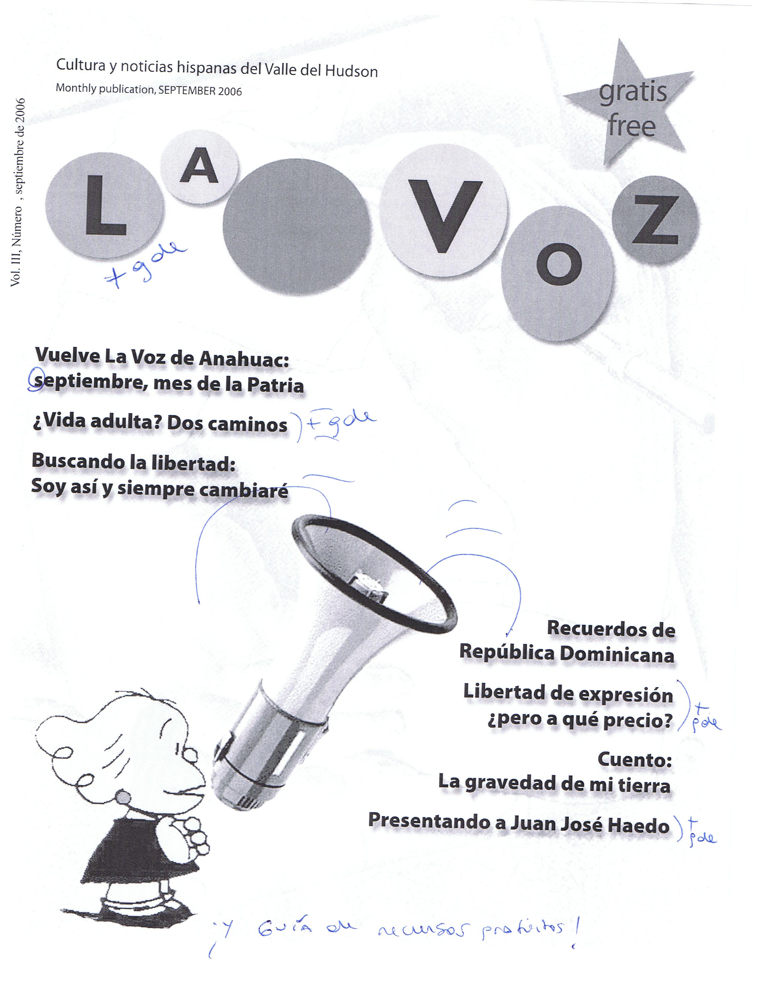 La Voz septiembre 2006